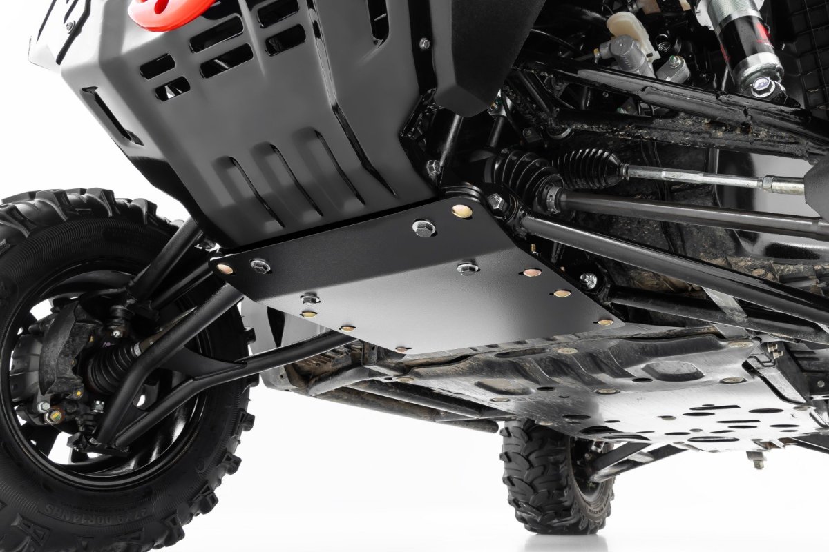 Honda Pioneer 1000-5 Deluxe Frame Stiffener - Rough Country - Heavy-Duty, Powder-Coated - '16-'24